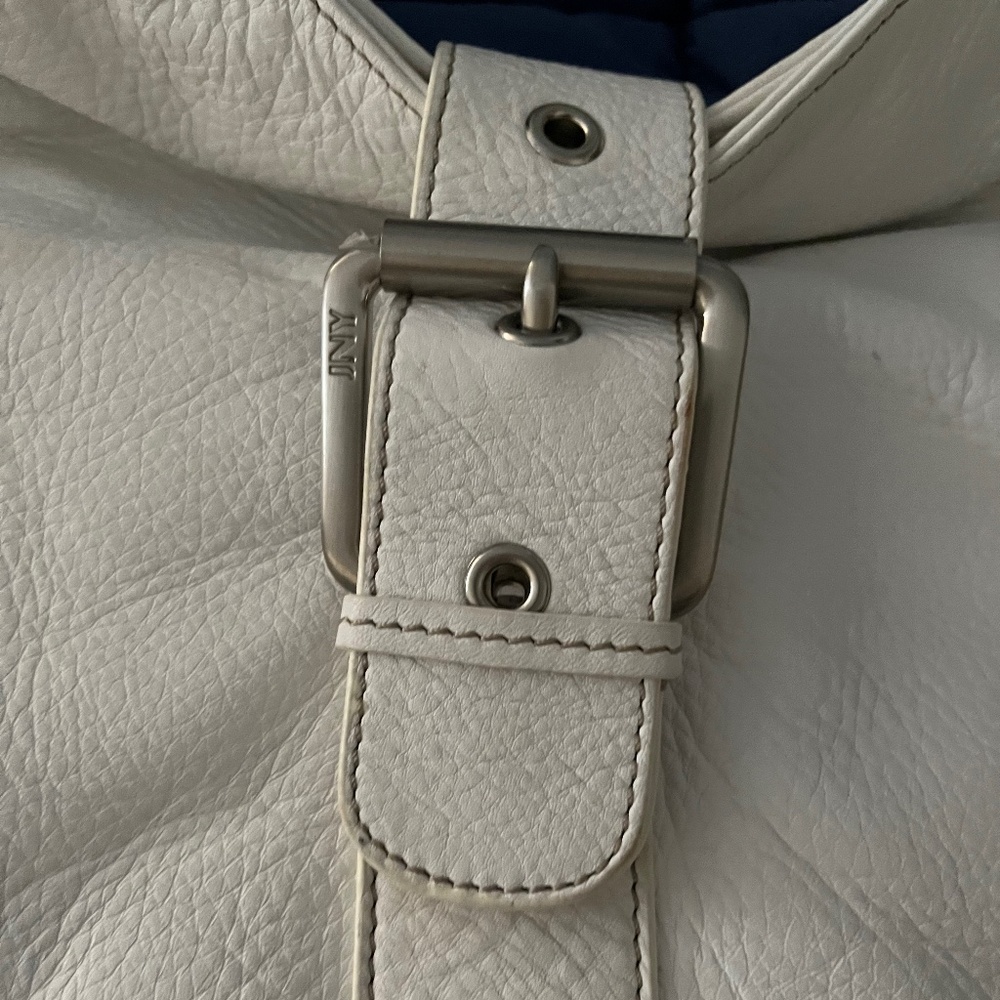 Jones white large leather bag